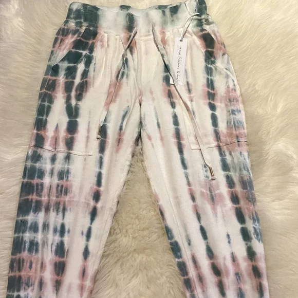 Young Fabulous & Broke Tie-dye Loungewear Jogger Sweat pant Size XSmall NWT - Picture 5 of 9